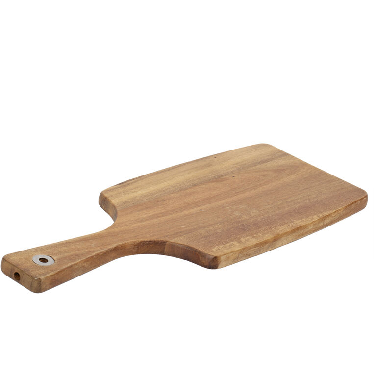 Luciano Gourmet Acacia Wood Serving & Cutting Board, 16.5"L x 7"W, Brown