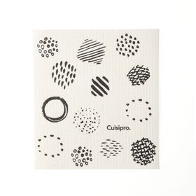 Cuisipro All Purpose Eco Cloth Black Circles