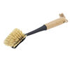 Home Essentials All Purpose Cleaning Brush with Bamboo Handle, Matte Black