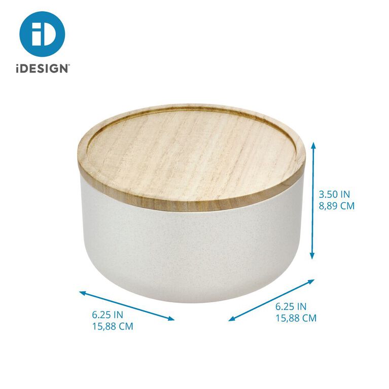 iDesign Bio-resin Small Mixing Bowl Coconut/Natural