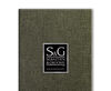 SEBASTIEN & GROOME Linen Look Tablecloth Pine 54"X70" Oblong