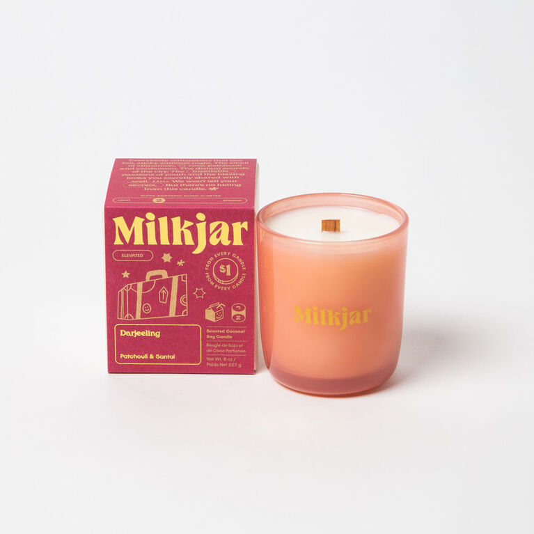 Milk Jar Candle Co. Darjeeling 8 Oz Candle