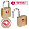 Maple Leaf Travel Set Of 2 Travel Sentry Key Locks W/2 Key