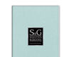 SEBASTIEN & GROOME Linen Look Tablecloth Powder-Blue 60"X60" Square