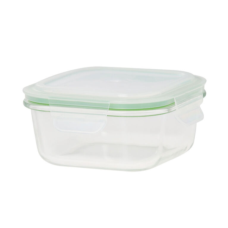 S&CO Safdie Glass Container Sq 520Ml Zero