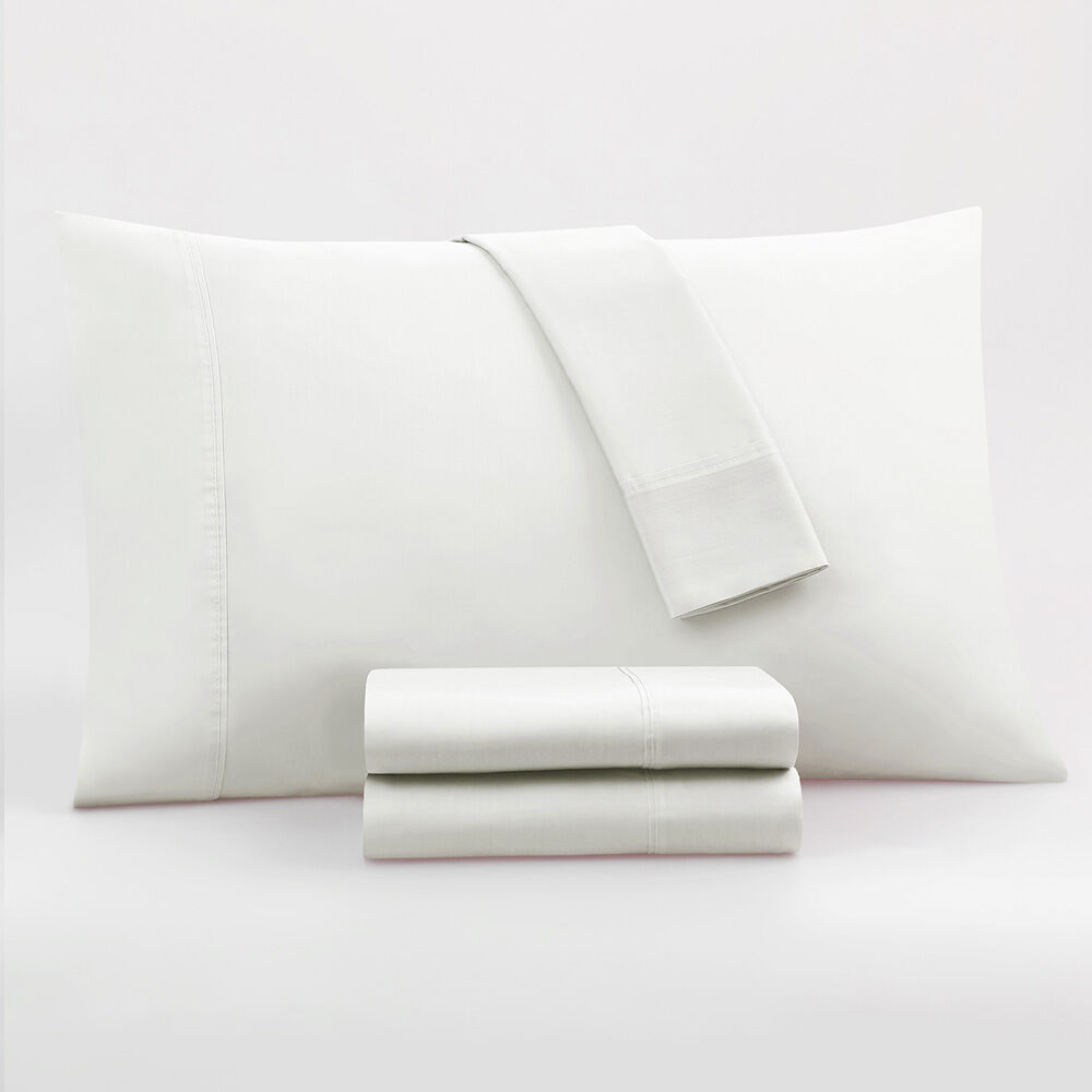 Kefi Home Egyptian Cotton Sheet Set King Ivory | rooms + spaces Canada