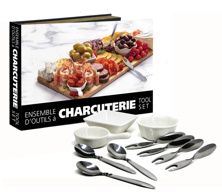 Natural Living 10Pc Charcuterie Tool Set