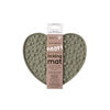 Dexypaws Heart Shaped Enrichment Lick Mat in Green