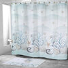 Avanti Linens Coastal Terrazzo Multicolor Shower Curtain