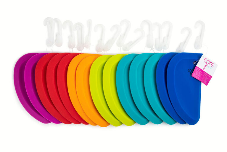 Core Home Core Silicone Bowl Scraper - Colour may vary, selected at random, 1 per order