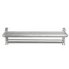 Mikkel Towel Rack Silver