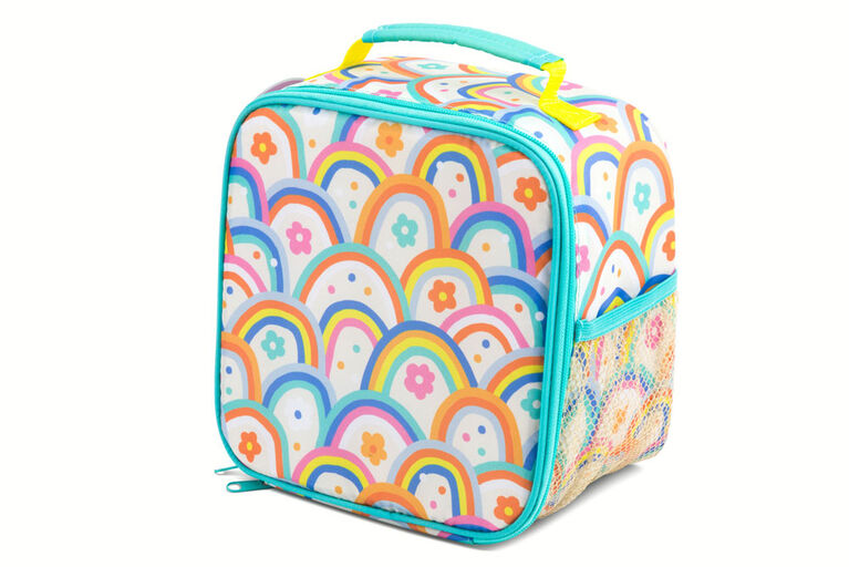 Core Home Core Lunch Bag With Side Pocket  Rainbow