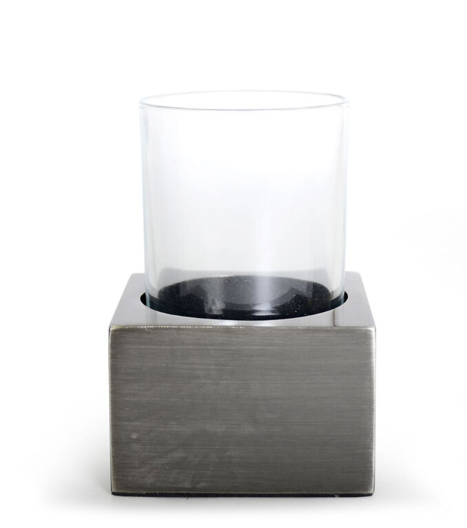 Moda At Home Steely Tumbler  Metal Brushed