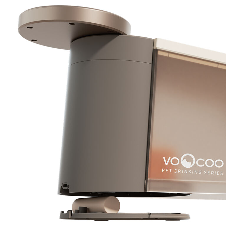 VOOCOO Flow Automatic Sterilizing Pet Water Fountain, Wireless Pump, UV-C Sanitizing Light, Auto/Eco Modes, Back-Up Battery, Pet-Lock.