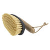 Home Essentials Hand Brush with Bamboo Handle, Matte Black