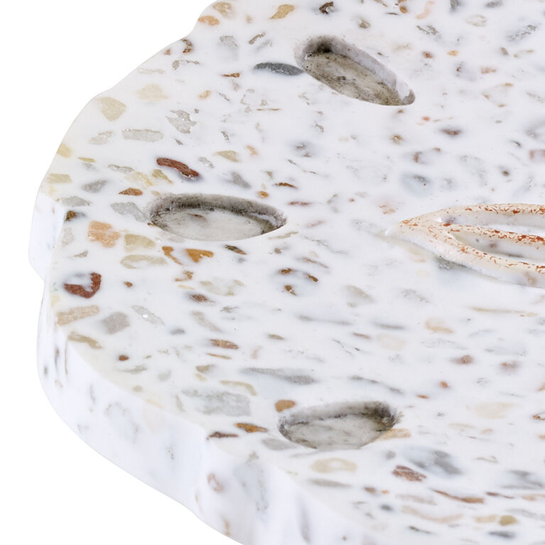 Avanti Linens Coastal Terrazzo Multicolor Soap Dish