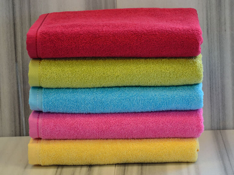 Talesma Diamond Travertine Yellow Bath Towel