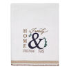 Avanti Linens Modern Farmhouse White Bath Towel