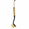 Home Essentials Dish Cleaning Brush with Bamboo Handle, Matte Black