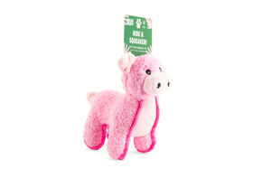 W&W 8" Pig Plush Squeaker Toy