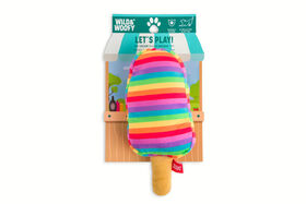 W&W Popsicle Plush Squeaker Toy