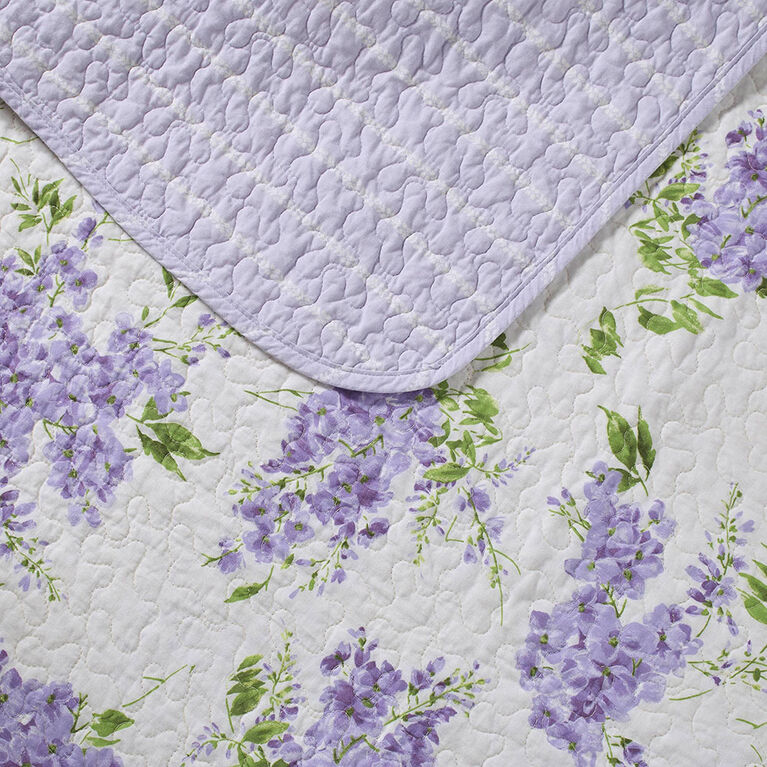 Laura Ashley Keighley 2 Pc Twin Quilt Set