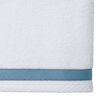 Avanti Linens Ombre Leaves White Bath Towel