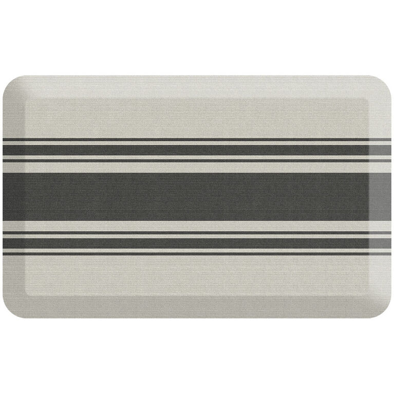 Designer Comfort Bistro Kitchen Floor Mat, 20x32, Onyx