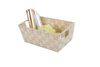 Storage Solution Ivory Small Woven Strap Bin