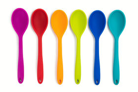 Core Home Core Cdu Silicone Spoon - Colour may vary, selected at random, 1 per order