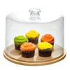 iDesign RPET Cake Dome Clear/Natural