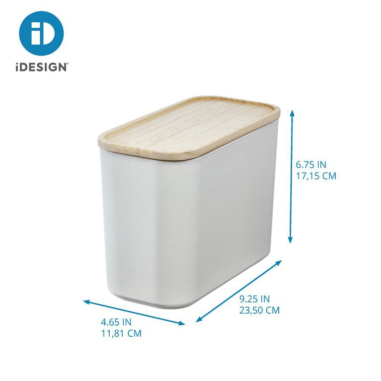 iDesign Bio-resin 12 Cup Canister Coconut/Natural