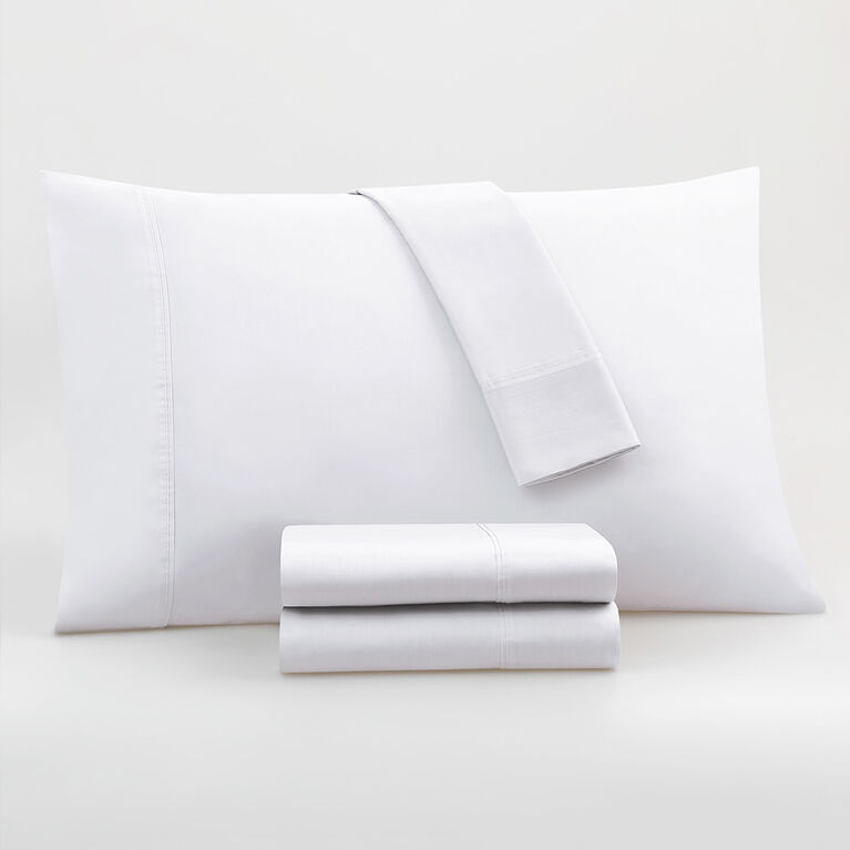 Kefi Home Egyptian Cotton Sheet Set King White