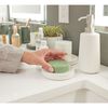iDesign Eco Vanity Ceramic Soap Dish Coconut