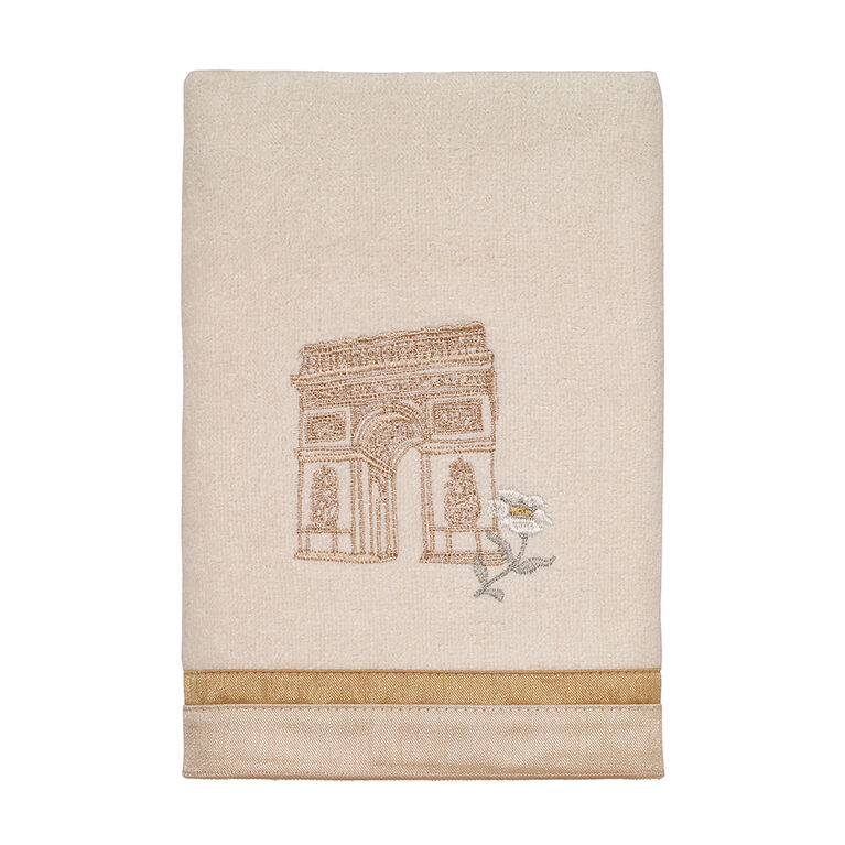 Avanti Linens Paris Botanique Ivory Hand Towel