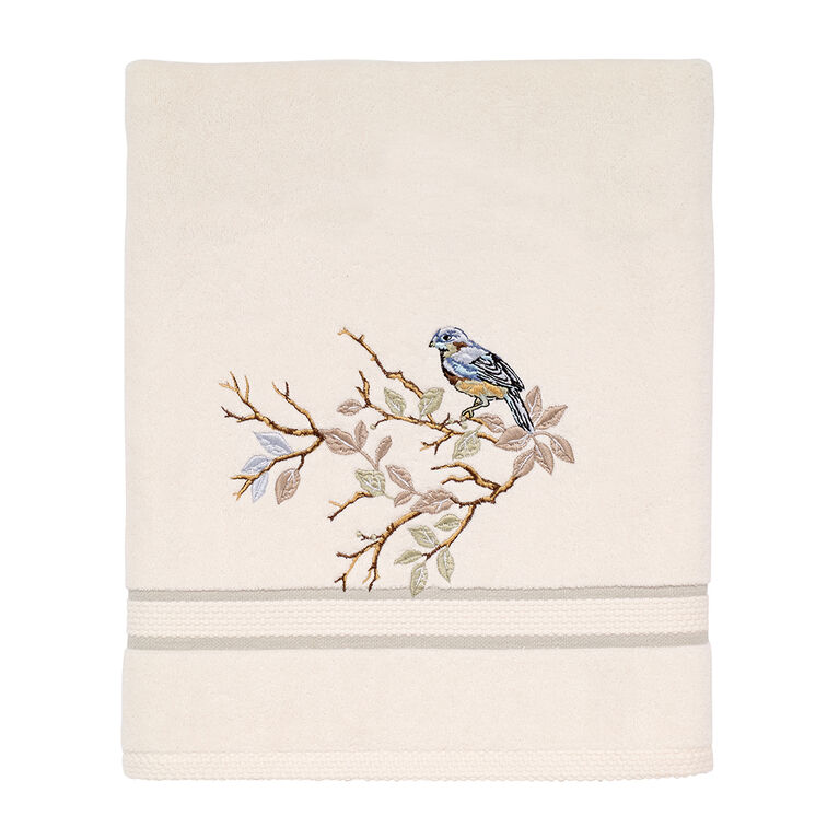 Avanti Linens Love Nest Ivory Bath Towel