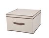 Storage Solution Large Non Woven Storage Box with Lid, colour assortment may vary, 1 item per order