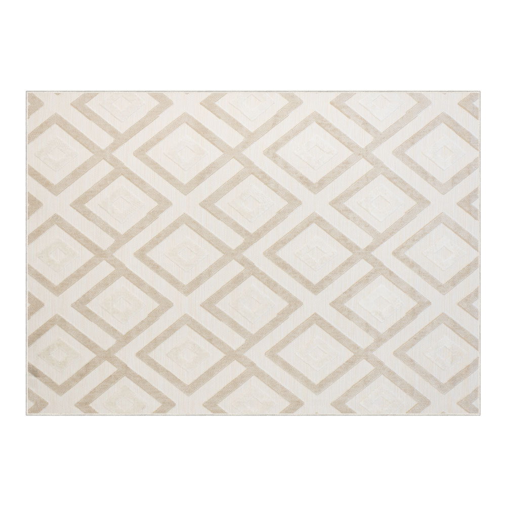 Korhani Soho Area Rug Ivory Kara 5X7 | rooms + spaces Canada