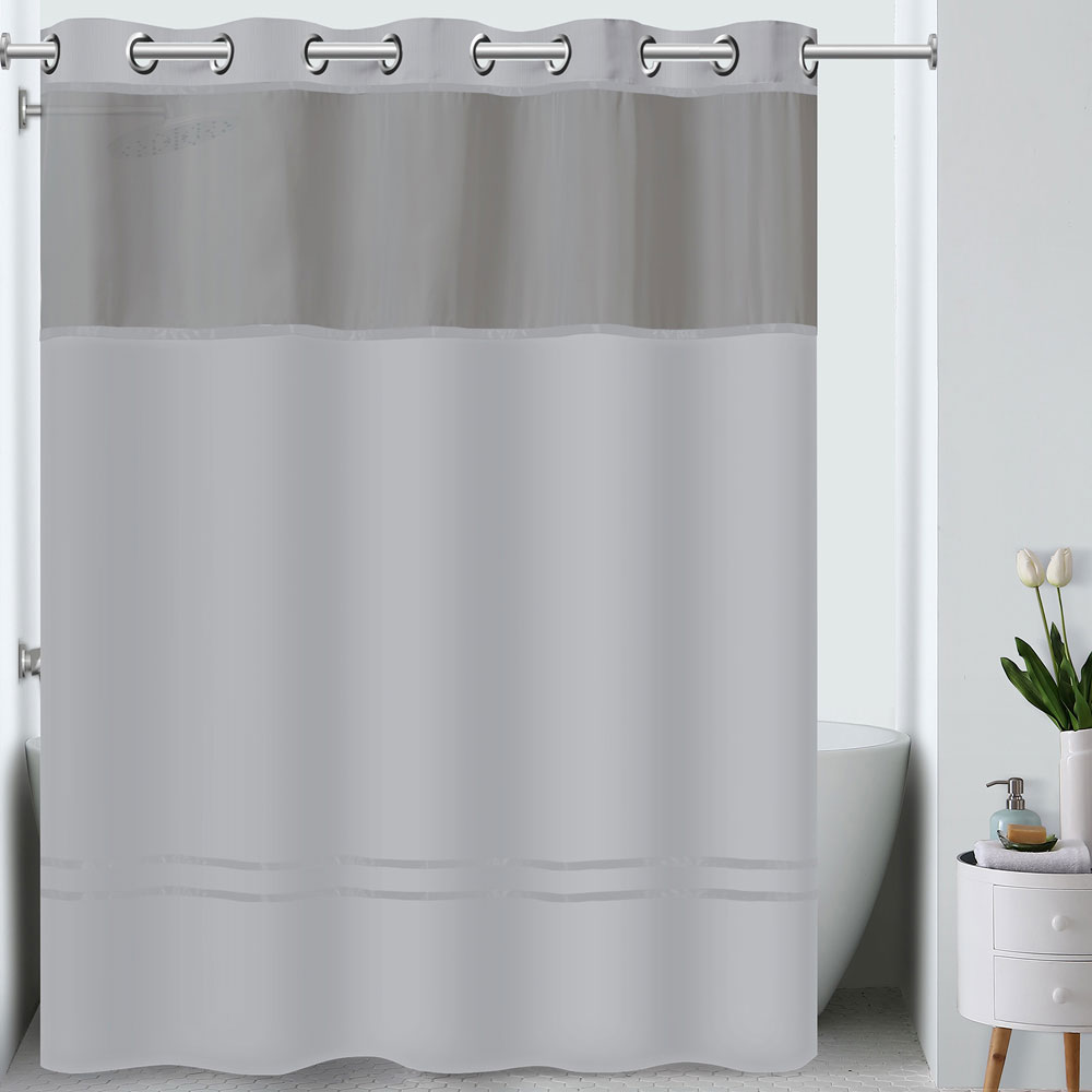 Hookless® Escape Fabric Shower Curtain
