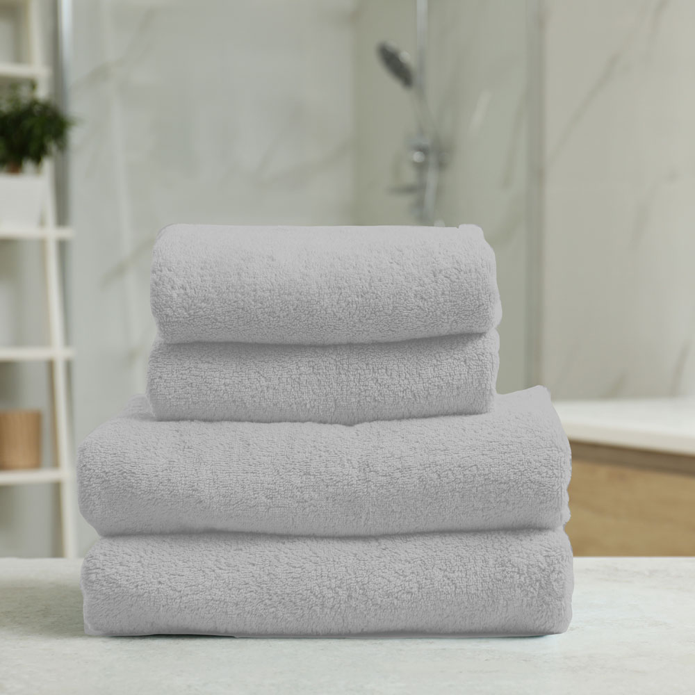 Light grey bathroom discount towels