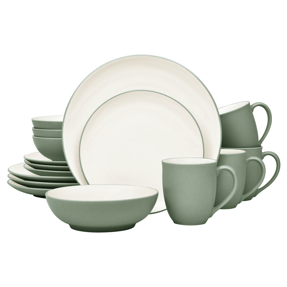 Dinnerware on sale sets green